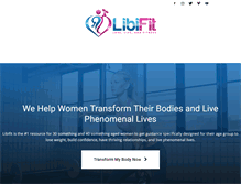 Tablet Screenshot of libifit.com